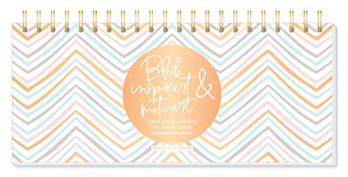 Premium-Wochenplaner "Bleib inspiriert & motiviert": Premium-Wochenplaner