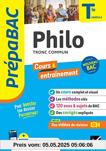 Prépabac Philo Tle générale - Bac 2024: nouveau programme de Terminale