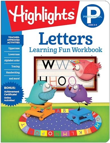 Preschool Letters (Highlights Learning Fun Workbooks) von Highlights Learning
