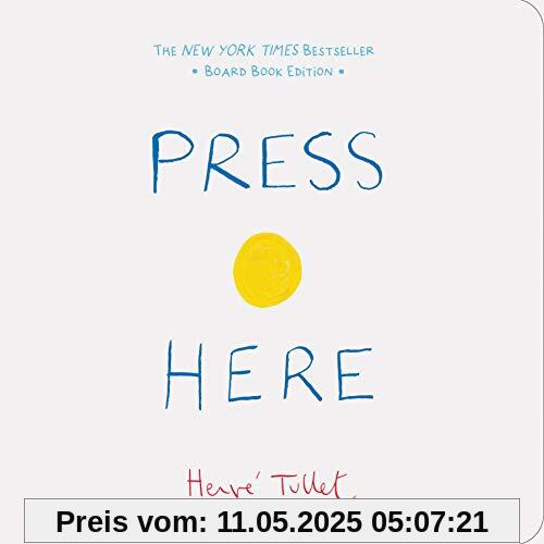 Press Here: (Baby Board Book, Learning to Read Book, Toddler Board Book, Interactive Book for Kids)