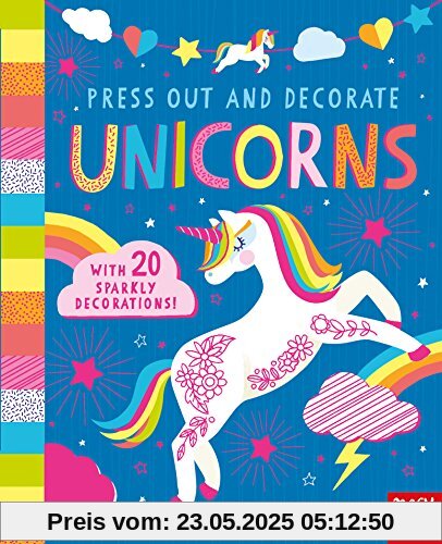 Press Out and Decorate: Unicorns (Press Out and Colour)