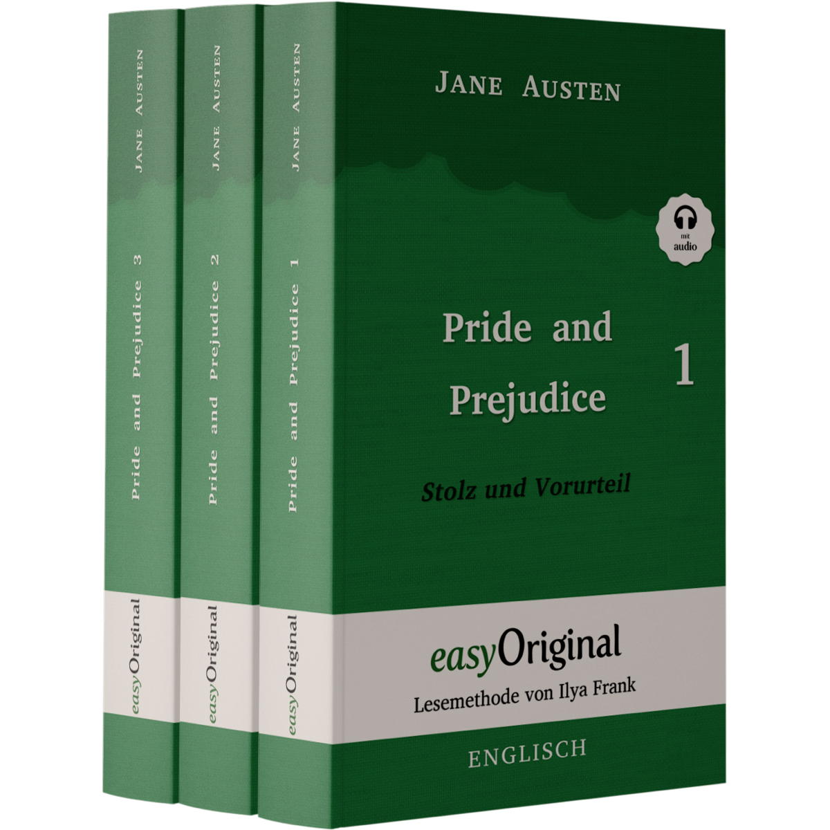 Pride and Prejudice / Stolz und Vorurteil - Teile 1-3 Softcover (mit kostenlosem... Pride and Prejudice / Stolz und Vorurteil - Teile 1-3 Softcover (mit kostenlosem... von EasyOriginal Verlag e.U.