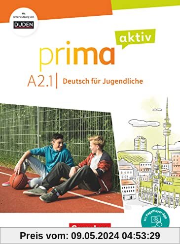 Prima aktiv - Deutsch für Jugendliche - A2: Band 1: Kursbuch - Inkl. PagePlayer-App und interaktiven Übungen