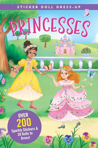Princesses Sticker Doll Dress-Up Book von Peter Pauper Press