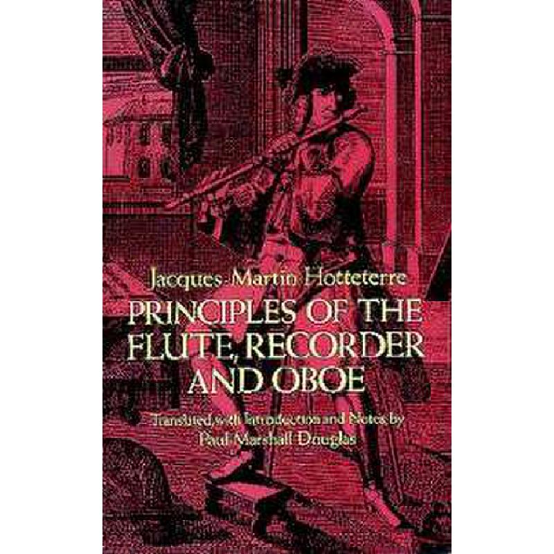 Principes of the flute recorder + oboe