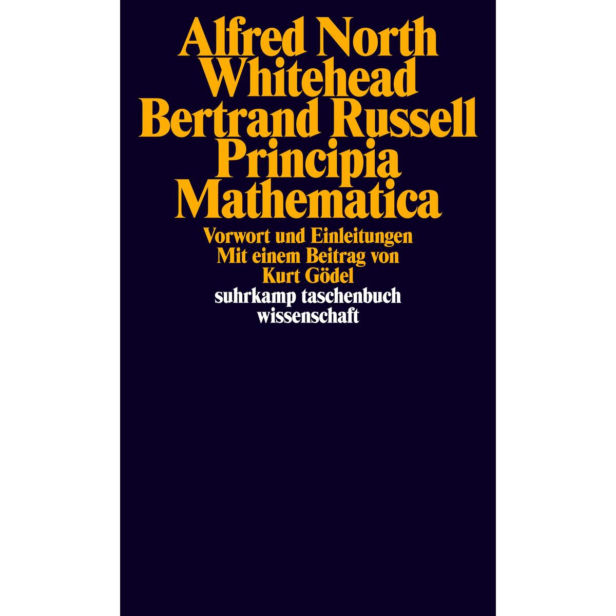Principia Mathematica Principia Mathematica von Suhrkamp Verlag
