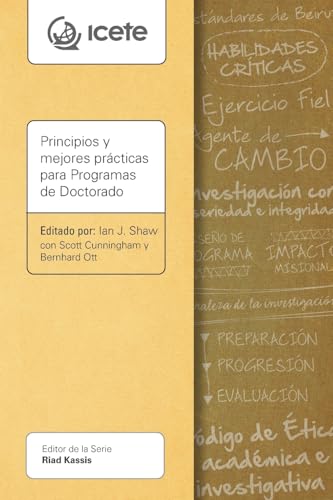 Principios y mejores prácticas para Programas de Doctorado (Serie Icete) von Langham Global Library