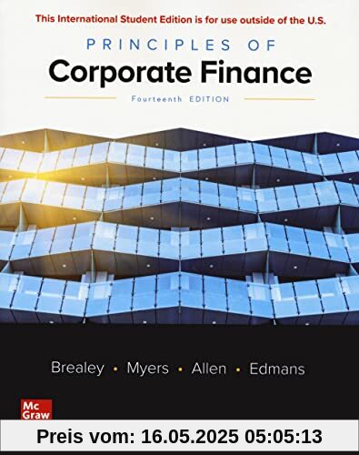 Principles of Corporate Finance