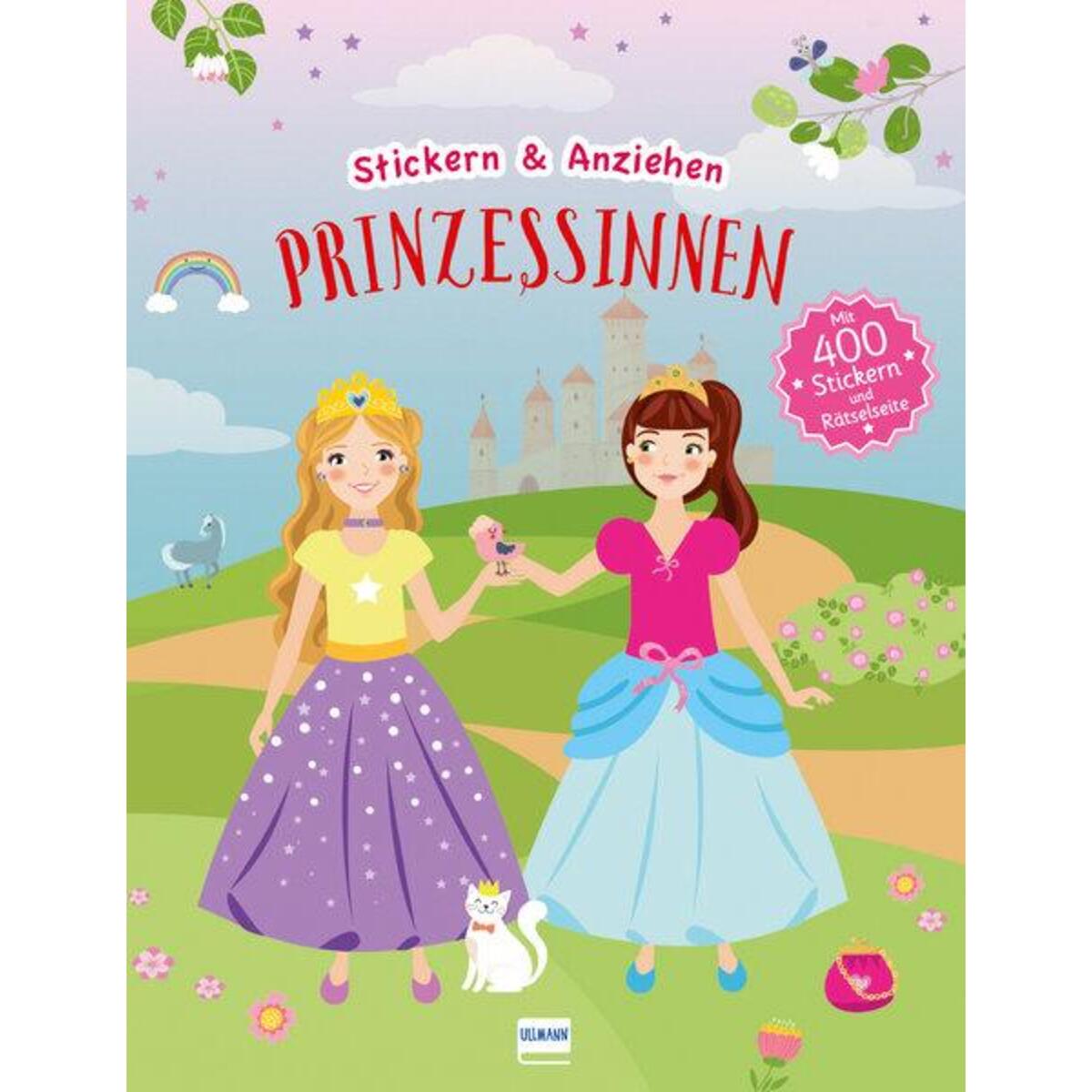 Prinzessinnen (Anziehpuppen, Anziehpuppen-Sticker) von Ullmann Medien GmbH