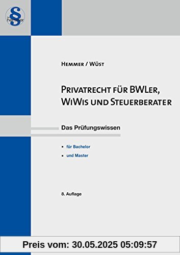 Privatrecht für BWL'er, WiWi's & Steuerberater (Skripten)