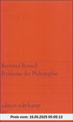 Probleme der Philosophie (edition suhrkamp)