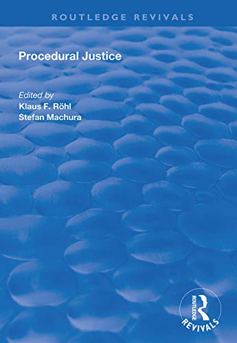 Procedural Justice (Routledge Revivals)