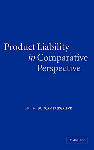 Product Liability in Comparative Perspective (Essential Mathematics) von Cambridge University Press