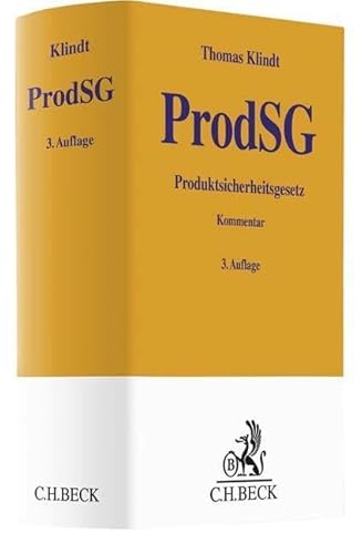Produktsicherheitsgesetz ProdSG: Kommentar (Gelbe Erläuterungsbücher)