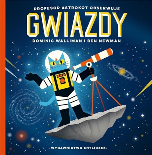 Profesor Astrokot obserwuje gwiazdy