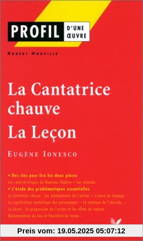 Profil D'Une Oeuvre: Ionesco