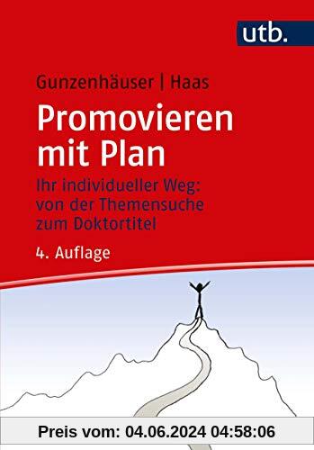 Promovieren mit Plan