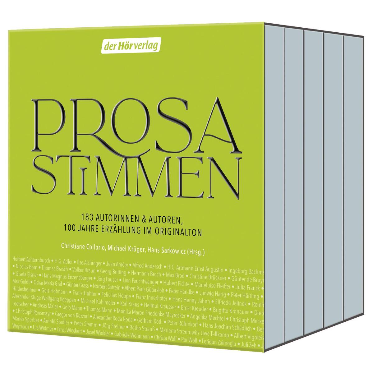 Prosastimmen von Hoerverlag DHV Der