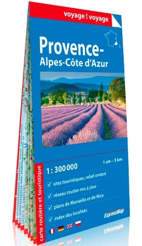 Provence-Alpes-Côte D'Azur 1/300.000 (Carte En Pap von EXPRESSMAP