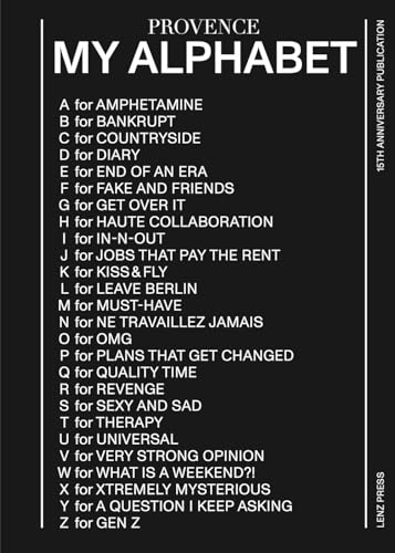 Provence. My alphabet von Lenz Press