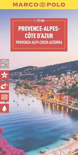 Provenza, Alpi, Costa Azzurra 1:275.000 (Carte stradali Marco Polo) von Marco Polo