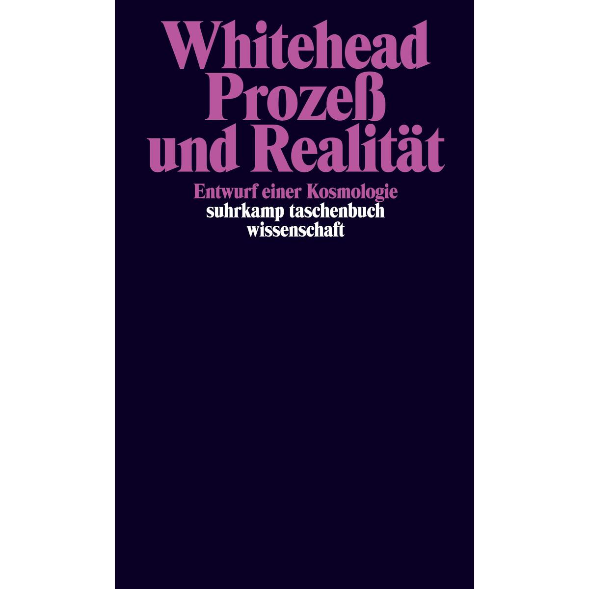 Prozeß und Realität Prozeß und Realität von Suhrkamp Verlag