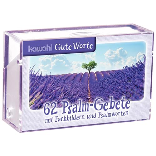 62 Psalm-Gebete: mit Farbbildern und Bibelworten von Kawohl Verlag GmbH & Co. KG