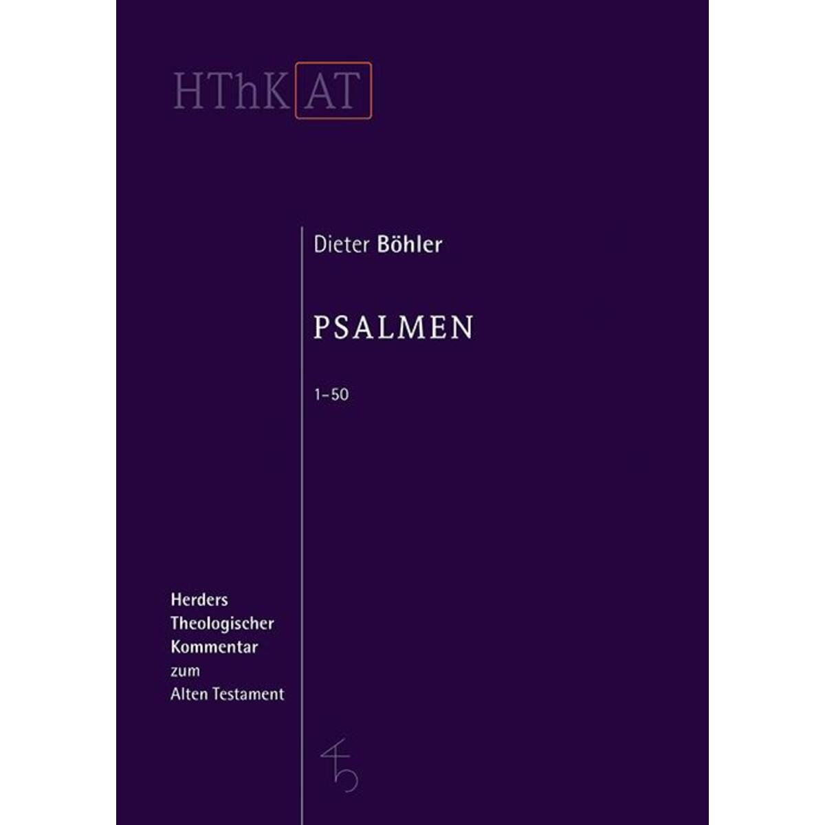 Psalmen 1 - 50 von Herder Verlag GmbH