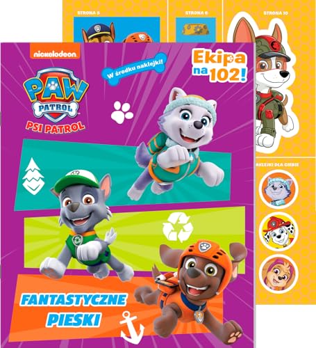 Psi Patrol Ekipa na 102! 55 Fantastyczne pieski Psi Patrol Ekipa na 102! 55 Fantastyczne pieski von Media Service Zawada