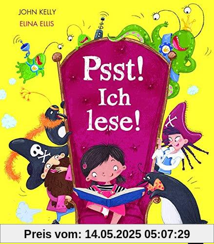 Psst! Ich lese!