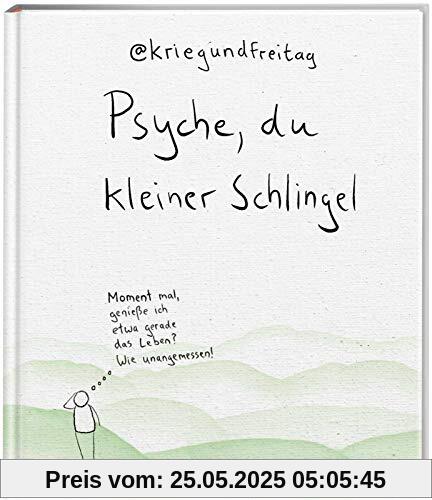 Psyche, du kleiner Schlingel: Moment mal, genieße ich etwa gerade das Leben? Wie unangemessen! | Das zweite große Buch von @kriegundfreitag