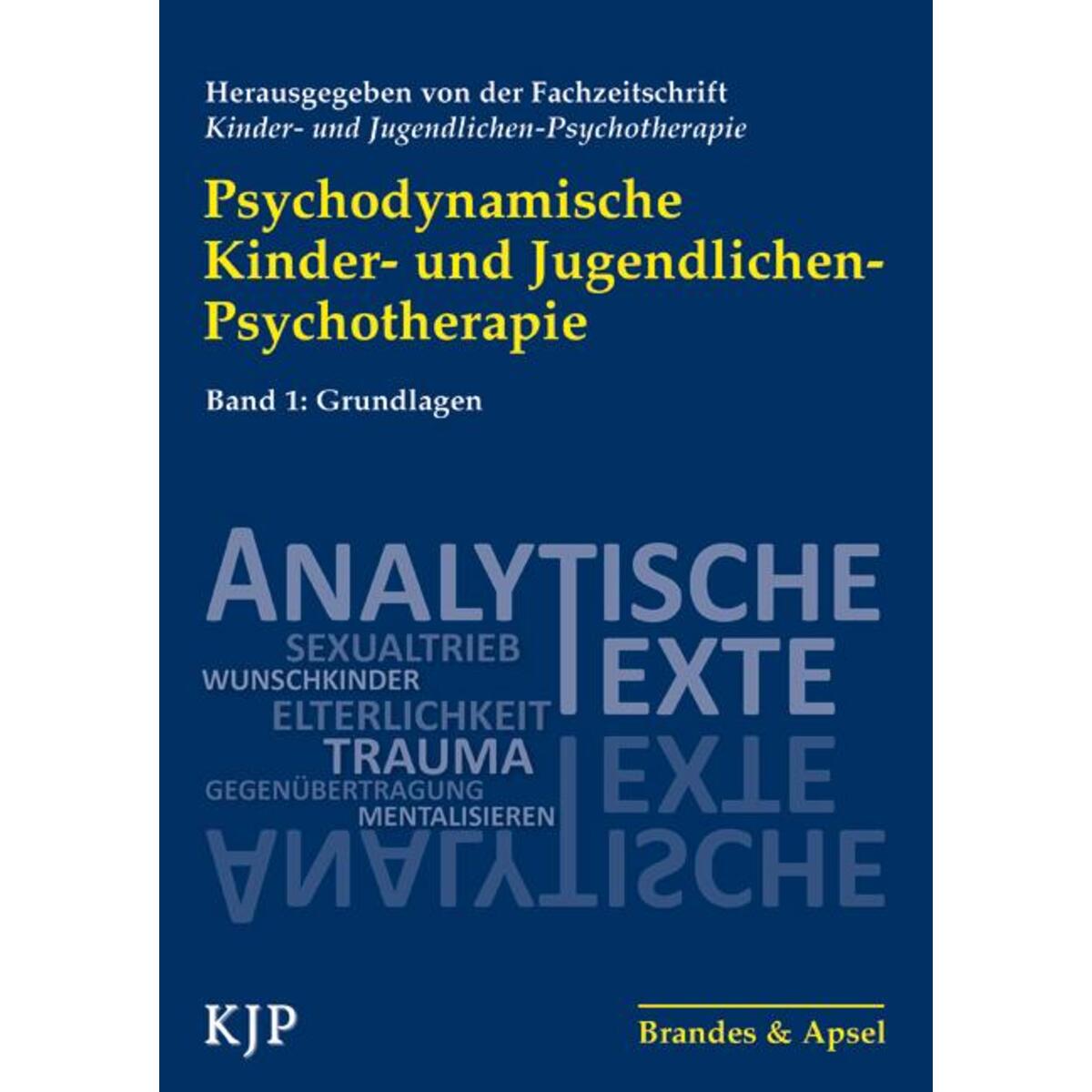 Psychodynamische Kinder- und Jugendlichen-Psychotherapie Band 1 Psychodynamische Kinder- und Jugendlichen-Psychotherapie Band 1 von Brandes + Apsel Verlag Gm