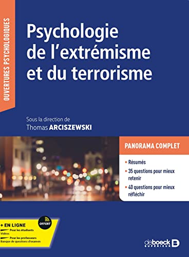 Psychologie de l'extrémisme et du terrorisme: Théories, modèles et interventions