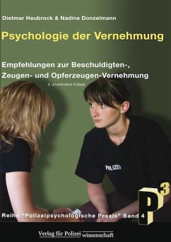 Psychologie der Vernehmung von Verlag für Polizeiwissenschaft