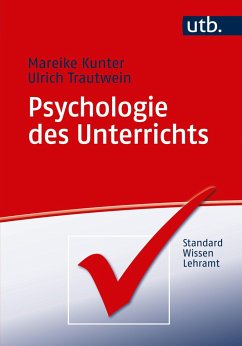 Psychologie des Unterrichts von Brill   Schöningh / UTB