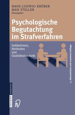 Psychologische Begutachtung im Strafverfahren von Steinkopff