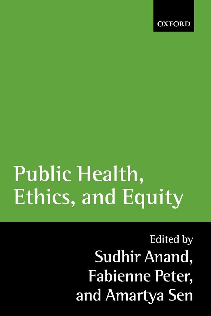 Public Health Ethics and Equity von OUP Oxford