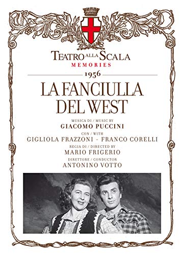 Puccini: La fanciulla del West [Buch + 2CD]: Teatro alla Scala 1956. Text italian-english (Teatro alla Scala Memories) von Sheva Collection