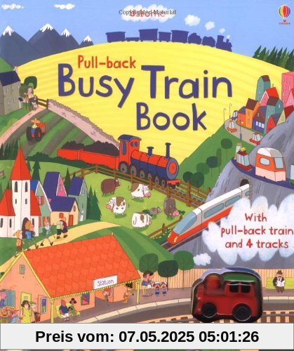 Pull-back Busy Train (Pull-Back Series)