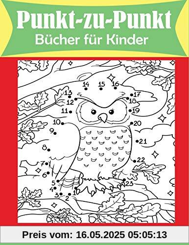 Punkt-zu-Punkt Bücher für Kinder: Unterhaltsames und Lehrreiches Punkt-zu-Punkt-Rätselbuch