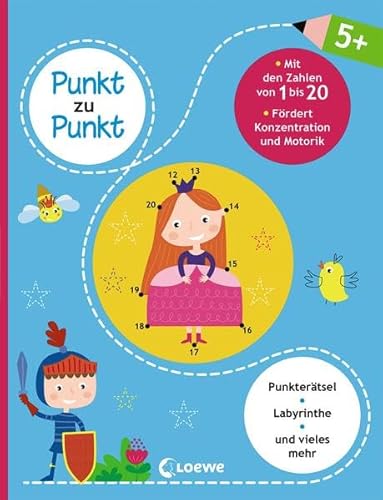 Punkt zu Punkt - Mit den Zahlen von 1 bis 20: Lernspiele für Kinder ab 5 Jahre Punkt zu Punkt - Mit den Zahlen von 1 bis 20: Lernspiele für Kinder ab 5 Jahre