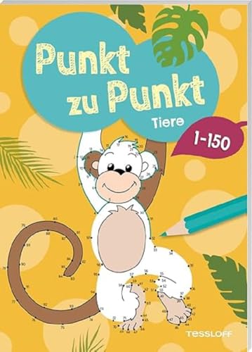 Punkt zu Punkt. Tiere. 1 bis 150 | Mit Zahlen und Buchstaben | Malen mit Überraschungseffekt | Für Kinder ab 7 Jahren: Punkte verbinden von 1 bis 150 und A bis Z (Von Punkt zu Punkt)