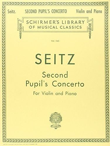 Pupil's Concerto No. 2 in G Major, Op. 13: Score and Parts: Schirmer Library of Classics Volume 945 Score and Parts Pupil's Concerto No. 2 in G Major, Op. 13: Score and Parts: Schirmer Library of Classics Volume 945 Score and Parts von G. Schirmer, Inc.