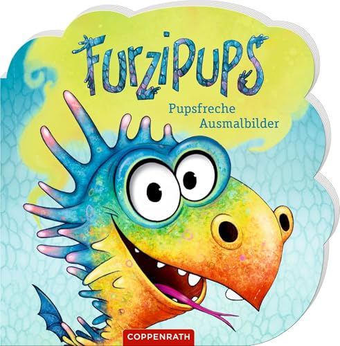 Pupsfreche Ausmalbilder: (Furzipups): Formgestanztes Malbuch für Jungs und Mädchen ab 3 Jahren von Coppenrath Verlag GmbH & Co. KG
