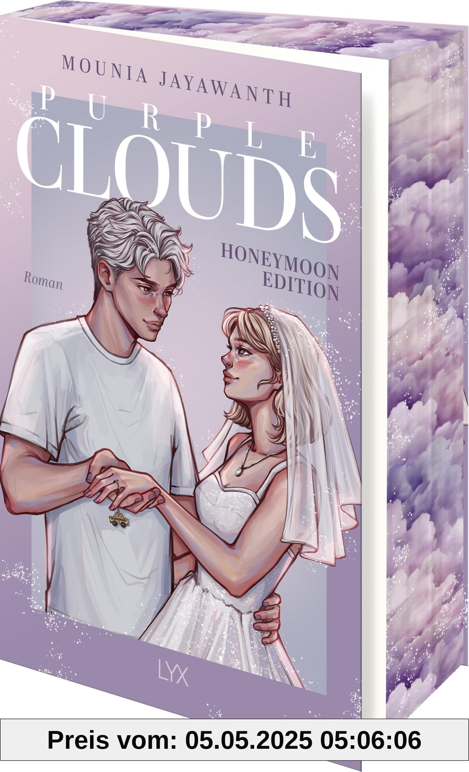 Purple Clouds - Honeymoon: Zauberhafter Motiv-Farbschnitt in der Erstauflage