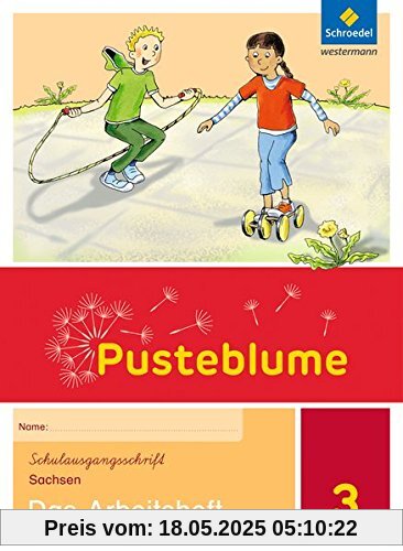 Pusteblume. Das Sprachbuch - Ausgabe 2017 für Sachsen: Arbeitsheft 3 + Lernentwicklungsheft
