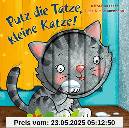 Putz die Tatze, kleine Katze!