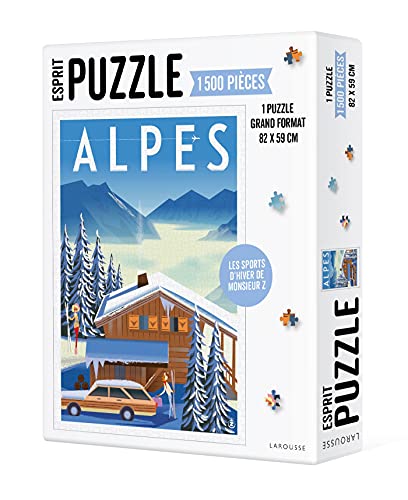 Puzzle Alpes de Monsieur Z (1500 pièces) von LAROUSSE