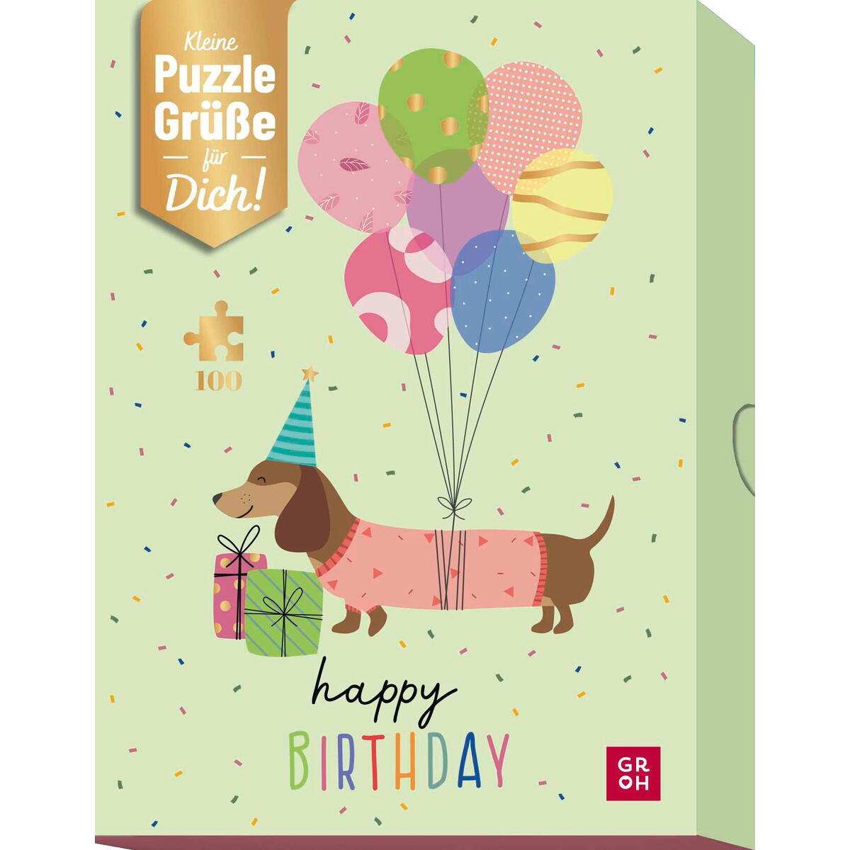 Puzzle-Box »Happy Birthday« Puzzle-Box »Happy Birthday« von Groh Verlag