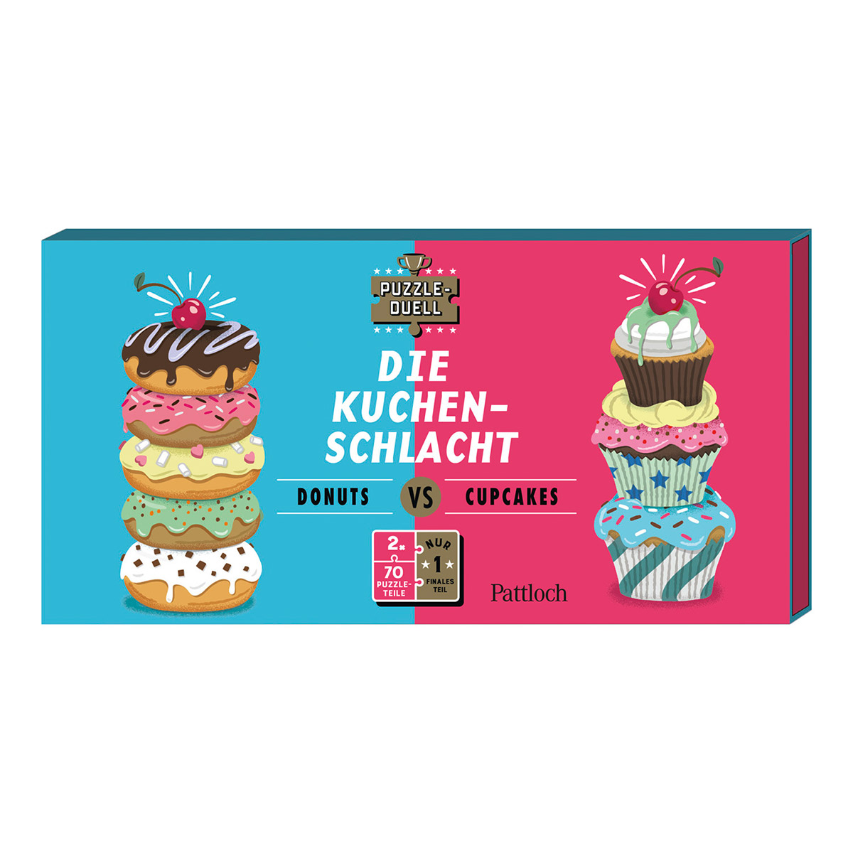 Puzzle-Duell »Die Kuchen-Schlacht« Puzzle-Duell »Die Kuchen-Schlacht« von Pattloch Geschenkbuch